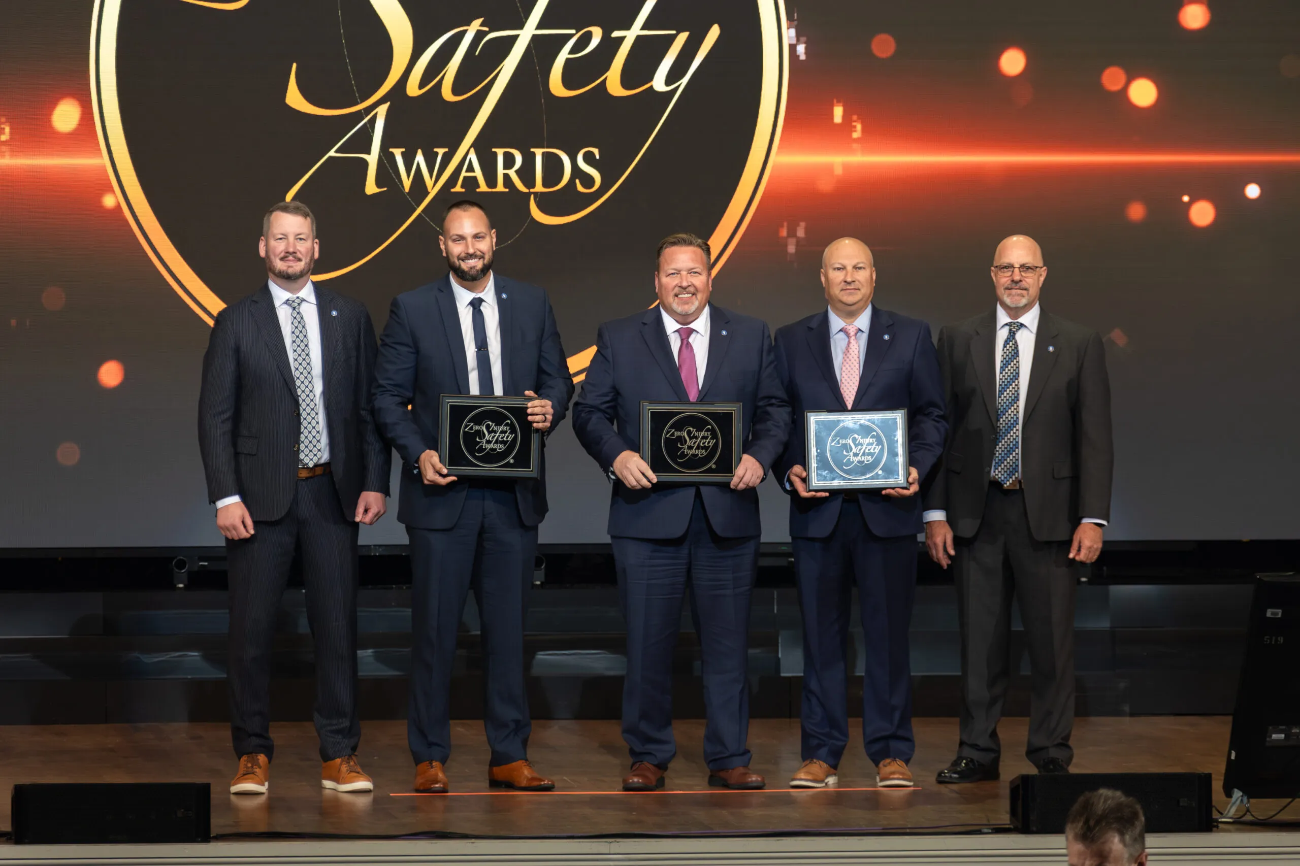 UPI safety award recipients